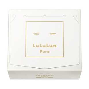 LuLuLun pure 白色清潔保濕面膜 32張